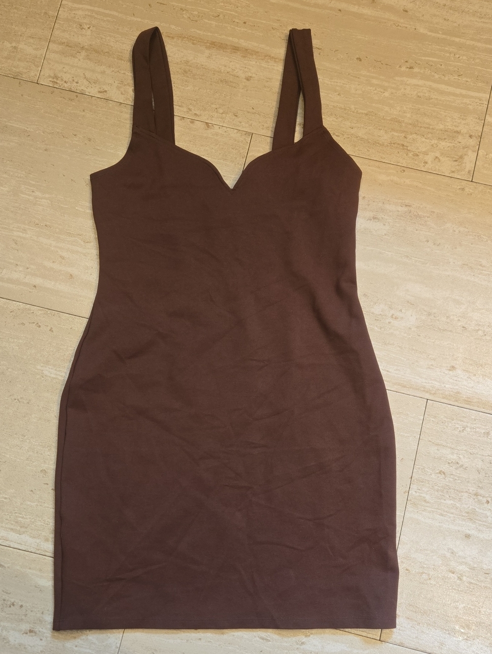 Abercrombie & Fitch Brown Body-Con Dress